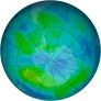 Antarctic Ozone 2011-03-23